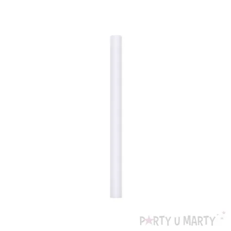 tiul gladki bialy partydeco 0 8 x 9 m