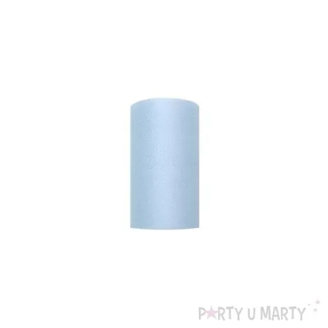 tiul gladki blekitny 0 08 x 20 m