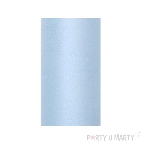 tiul gladki blekitny partydeco 0 50 x 9 m