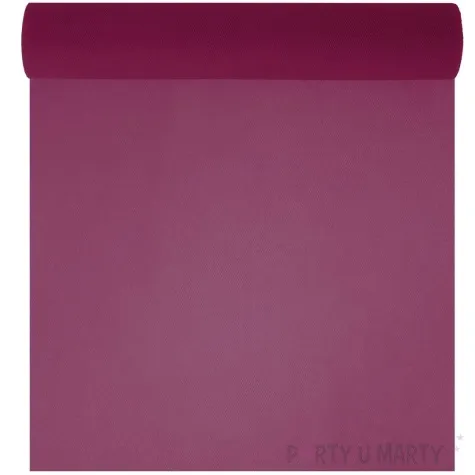 tiul gladki burgundowy partypal 0 3 x 9 m