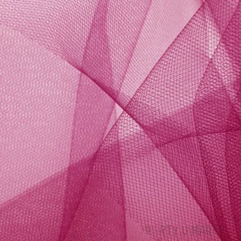 tiul gladki burgundowy partypal 0 3 x 9 m