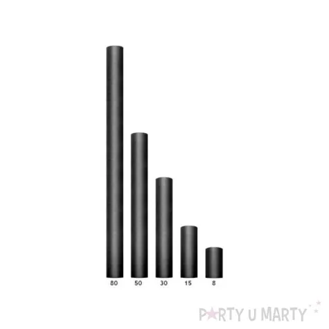 tiul gladki czarny 0 08 x 20 m