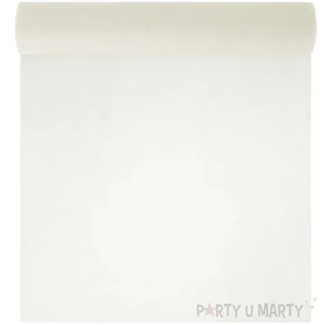 tiul gladki ecru partypal 0 3 x 9 m