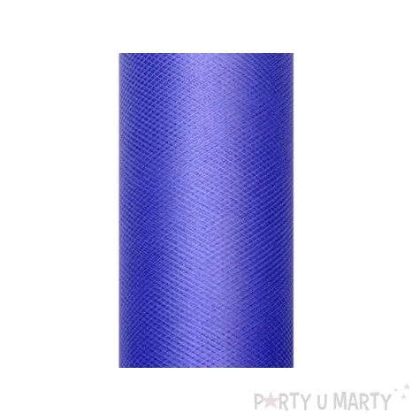 tiul gladki granatowy partydeco 0 15 x 9 m
