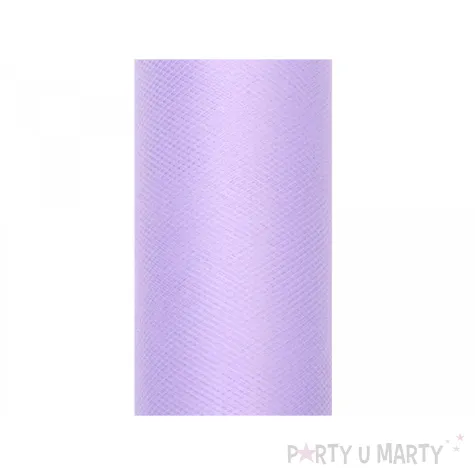 tiul gladki liliowy partydeco 0 30 x 9 m