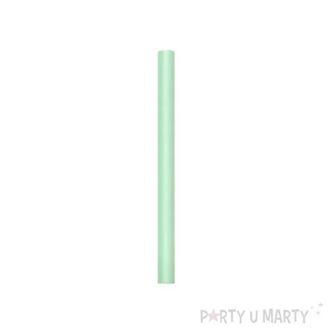 tiul gladki mietowy partydeco 0 8 x 9 m