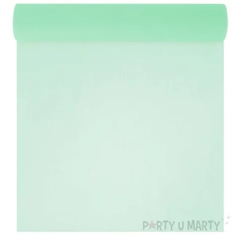 tiul gladki mietowy partypal 0 3 x 9 m