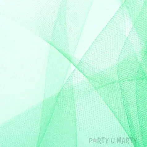 tiul gladki mietowy partypal 0 3 x 9 m