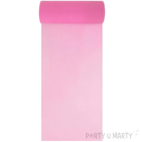 tiul gladki rozowy partypal 0 15 x 9 m