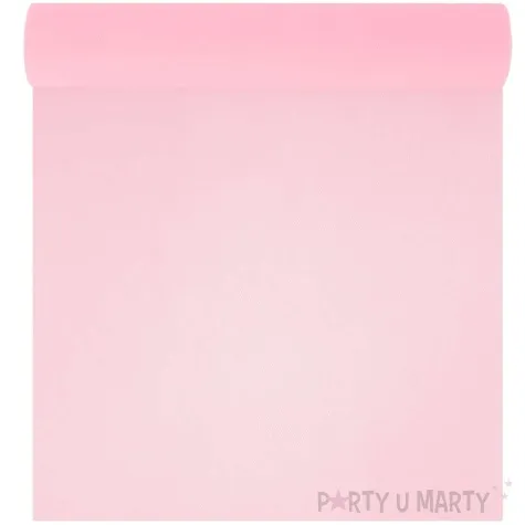 tiul gladki rozowy pudrowy partypal 0 3 x 9 m