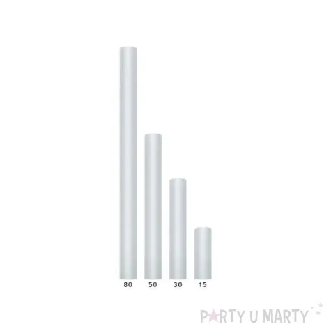 tiul gladki szary partydeco 0 8 x 9 m