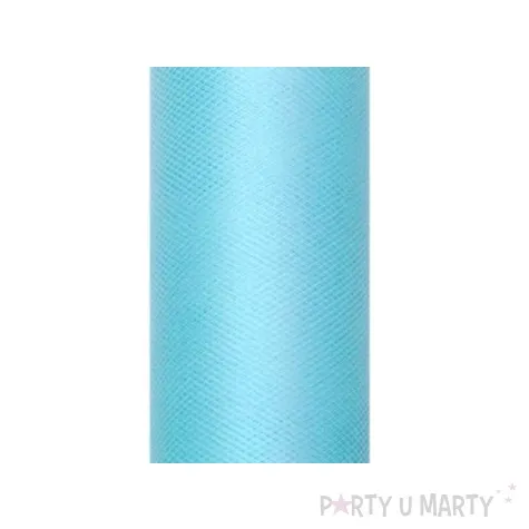 tiul gladki turkusowy jasny 0 30 x 9 m