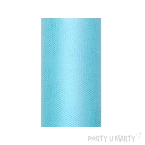tiul gladki turkusowy jasny partydeco 0 15 x 9 m
