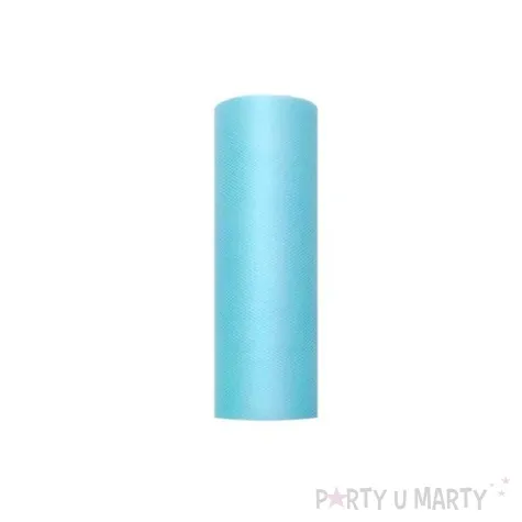 tiul gladki turkusowy jasny partydeco 0 15 x 9 m
