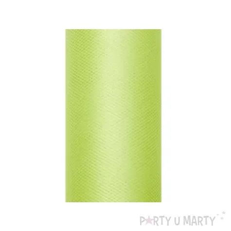 tiul gladki zielony jasny partydeco 0 30 x 9 m