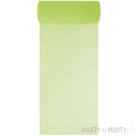 tiul gladki zielony partypal 0 15 x 9 m