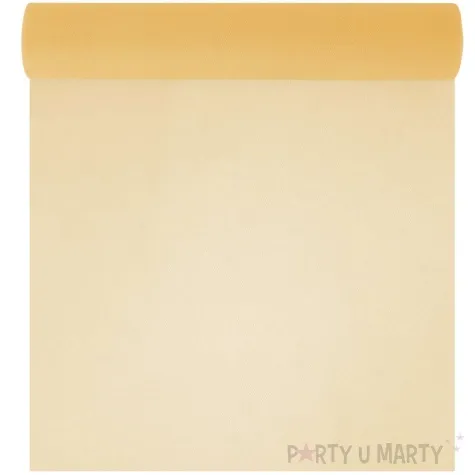 tiul gladki zolty partypal 0 3 x 9 m