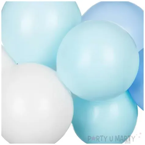 topper balonowy classic niebieski partydeco 29 cm