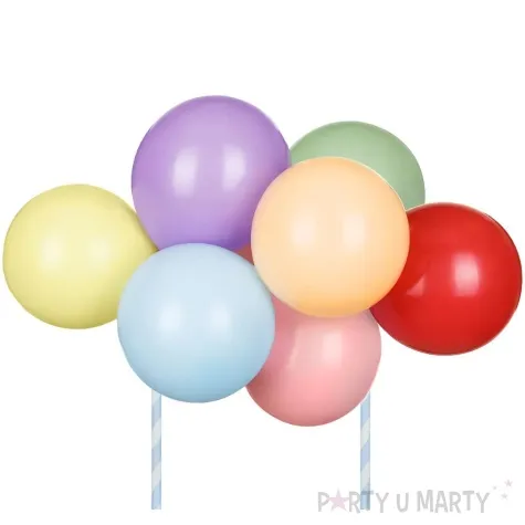 topper balonowy tecza partydeco 29 cm