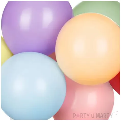 topper balonowy tecza partydeco 29 cm