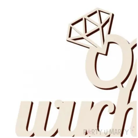 topper beermata wieczor panienski omg partycollection 28 x 12 cm