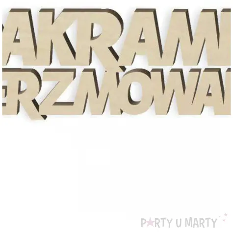 topper drewniany sakrament bierzmowania krzyz 17 x 18 cm