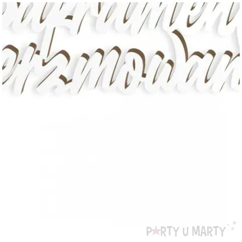 topper laminowany sakrament bierzmowania golebica bialy 17 x 15 cm