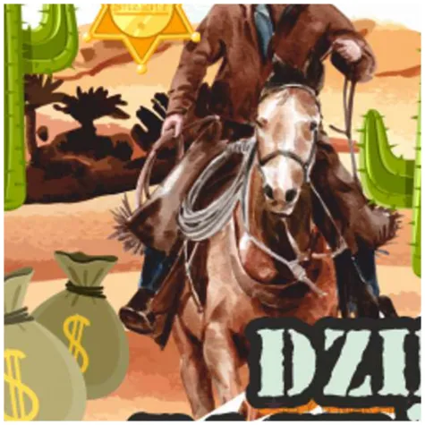 topper papierowy dziki zachod kowboj 17 5 cm