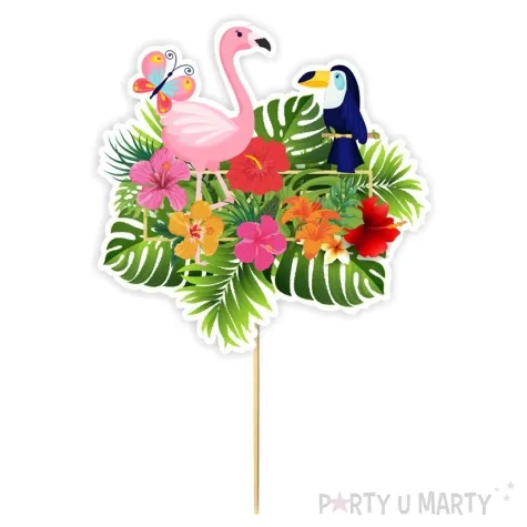 topper papierowy hello aloha 20 cm