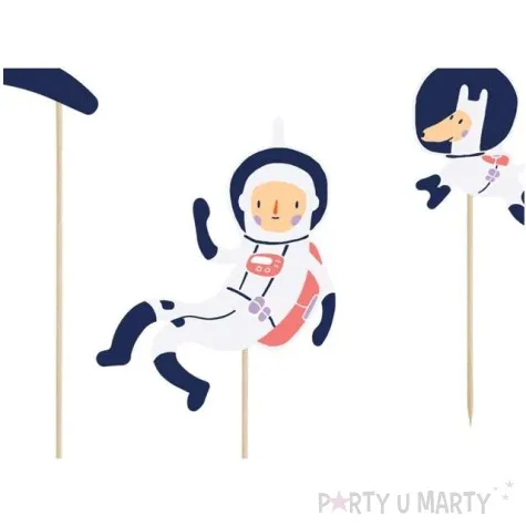 topper papierowy kosmos partydeco 9 5 24 5 cm 7 szt