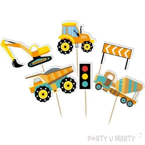 topper papierowy sprzet budowlany 6 szt