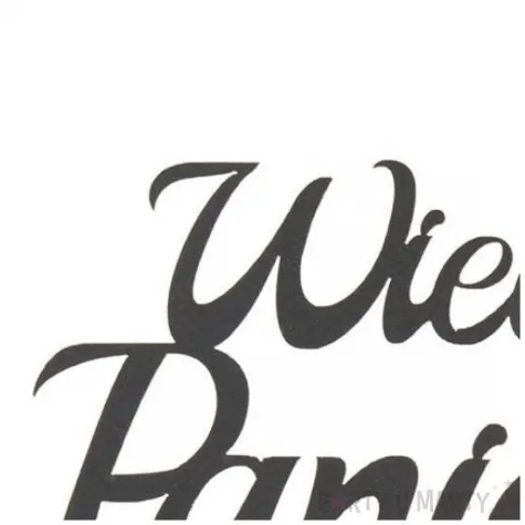 topper papierowy wieczor panienski pierscionek czarny partycollection 15 x 25 cm