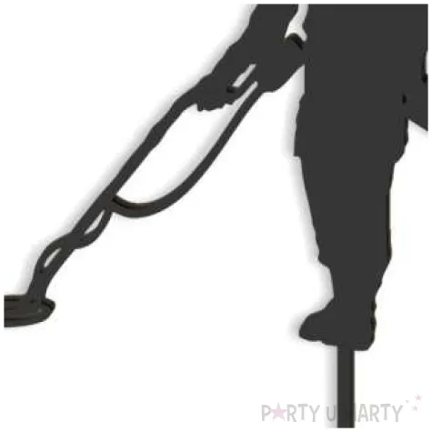 topper z pleksy saper czarny 11 5x17 5 cm