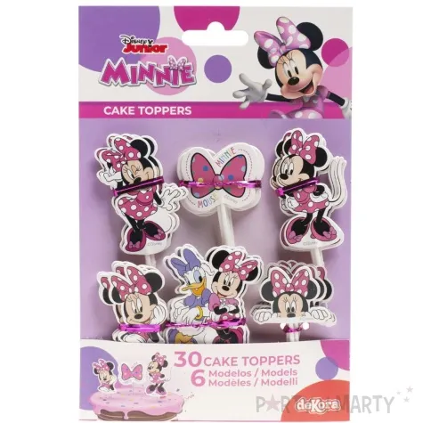 toppery papierowe myszka minnie dekora 30 szt