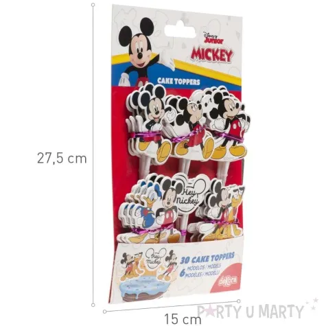 toppery papierowy myszka mickey dekora 30 szt