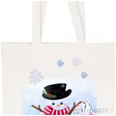 torba eko balwanek i trzy psotne kotki bialy 40x35 cm