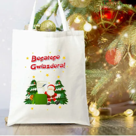 torba eko bogatego gwiazdora bialy 40x35 cm