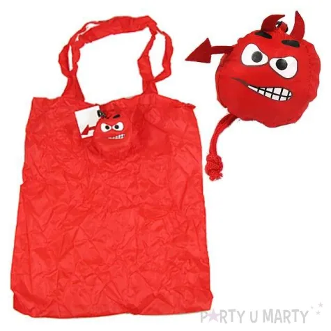 torba na zakupy diabelek brelok czerwona godan
