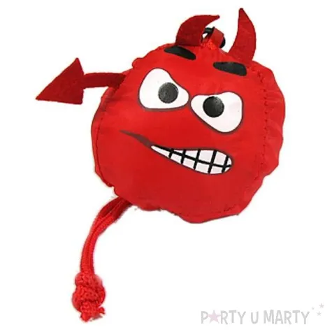 torba na zakupy diabelek brelok czerwona godan