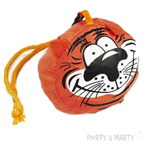 torba na zakupy tygrysek brelok biala godan