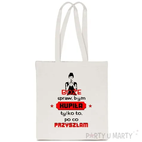 torba premium boze spraw bym kupila tylko to po co przyszlam ecru 40x34 cm