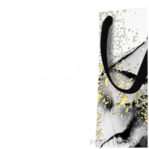 torebka na butelke marmur premium paw 37 x 12 cm