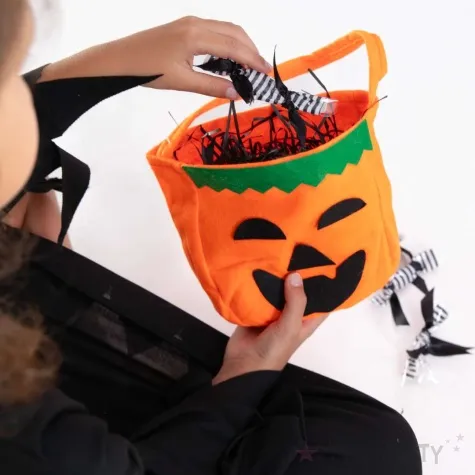 torebka na cukierki dynia filcowa partypal 29 cm