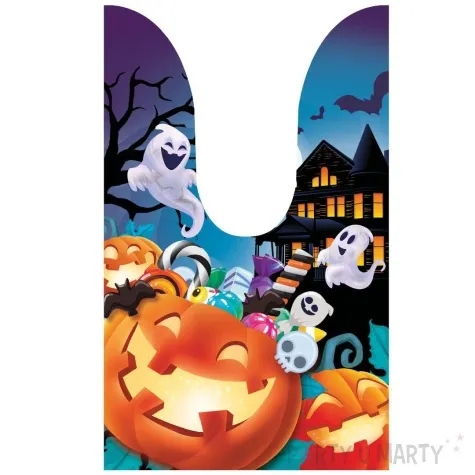 torebka na slodycze dynie i duchy halloween guirca 22 x 13 5 cm