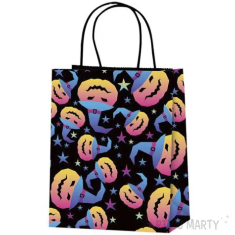 torebka na slodycze hallowenowe dynie partypal