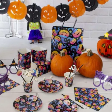 torebka na slodycze hallowenowe dynie partypal