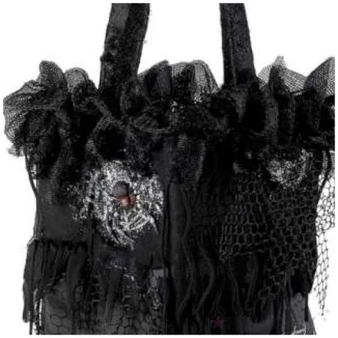 torebka party pajak i pajeczyna czarna widmann