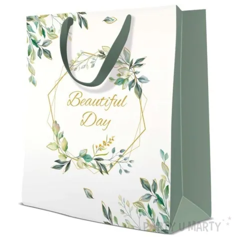 torebka prezentowa beautiful day paw 26x33x13 cm