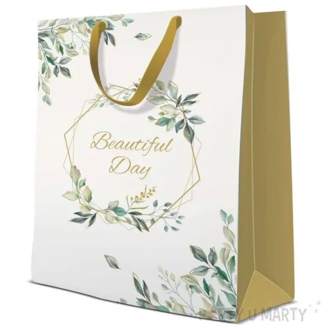 torebka prezentowa beautiful day paw 30x41x12 cm