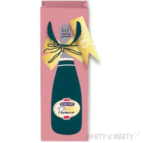 torebka prezentowa cheers prosecco partypal 34 5x12 5 cm